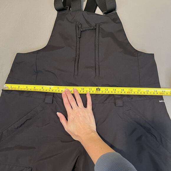The North Face Freedom Snow Bib Pant - Women's Black Large Dryvent 32” Inseam - Picture 12 of 14